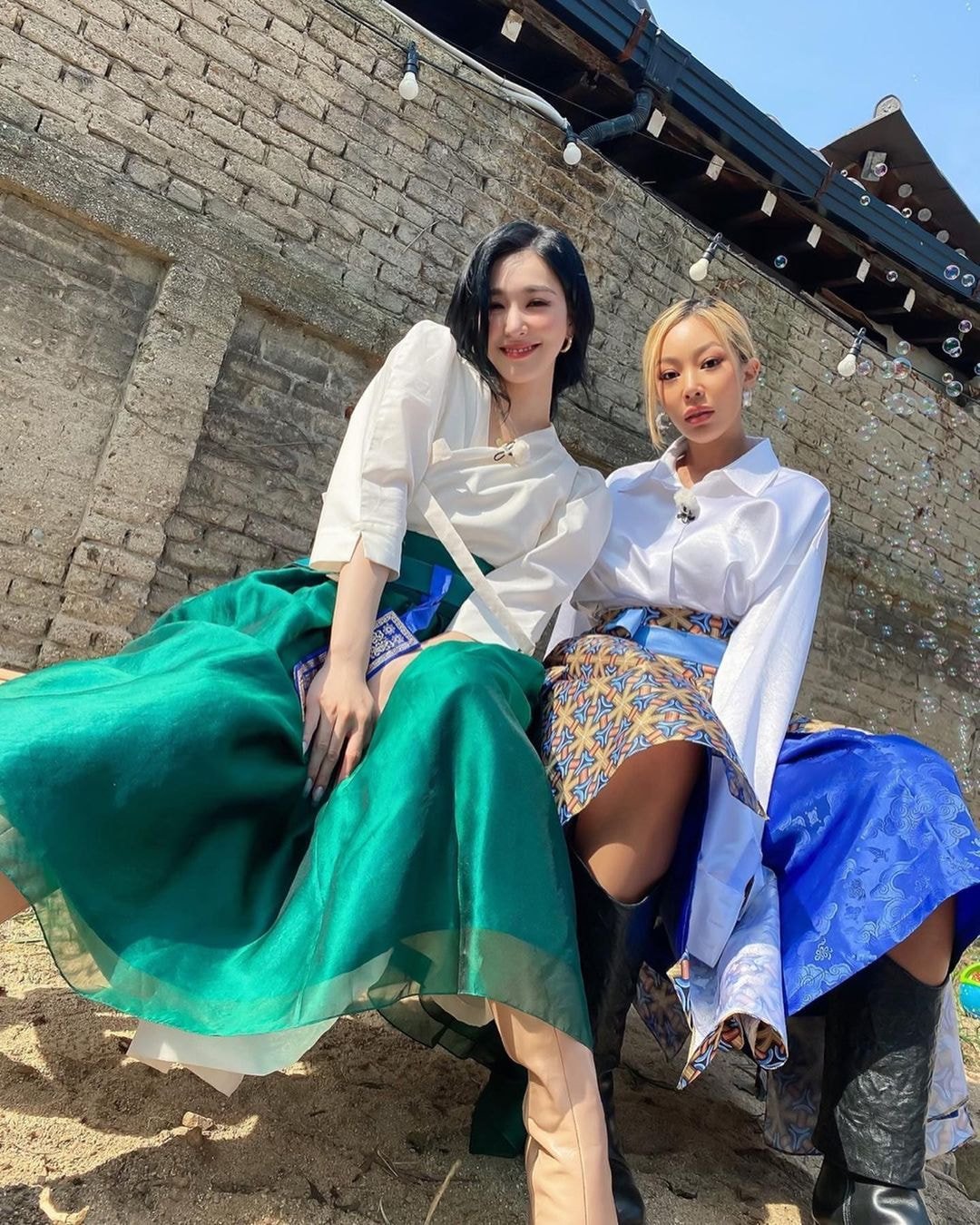 티파니(with 제시) 한복 인스타