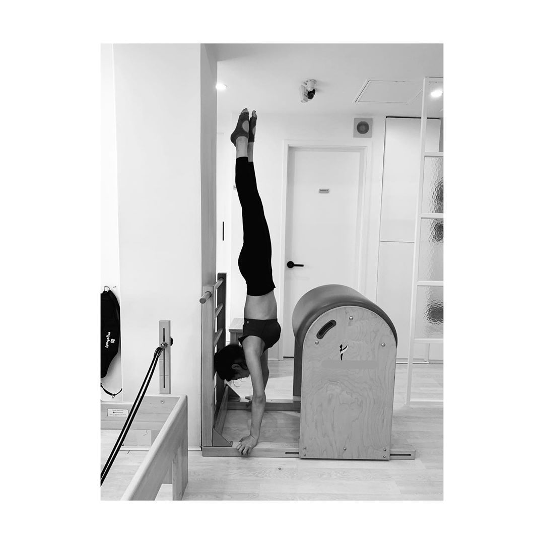 물구나무 #태연.insta