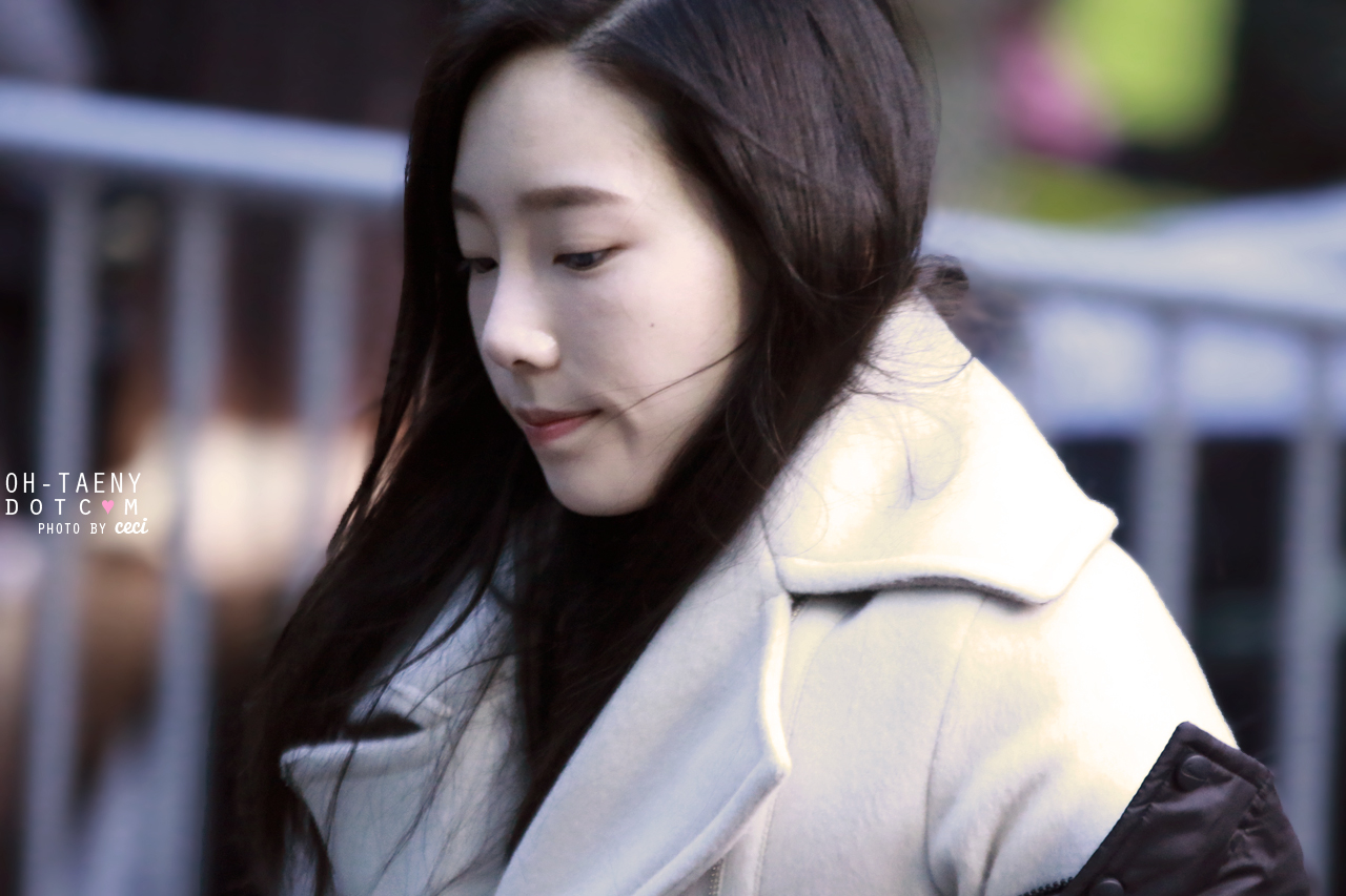 141219 뮤직뱅크 출근 태연 직찍 by 오태니