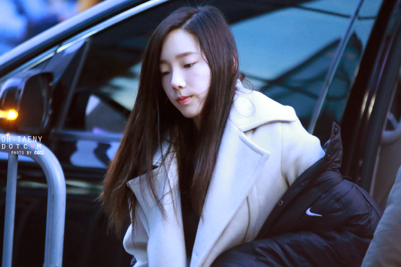 141219 뮤직뱅크 출근 태연 직찍 by 오태니