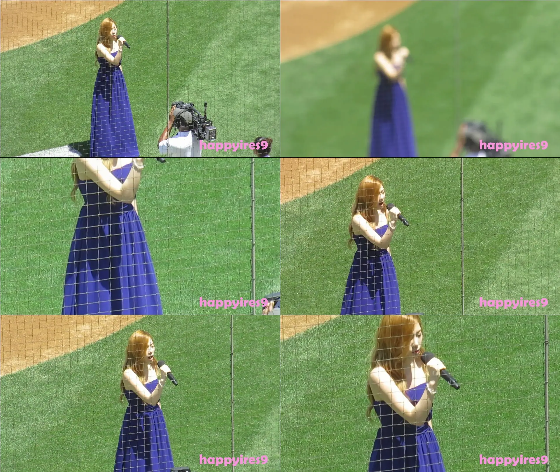 태연 애국가 풀버전.swf @ 130728 LA다저스