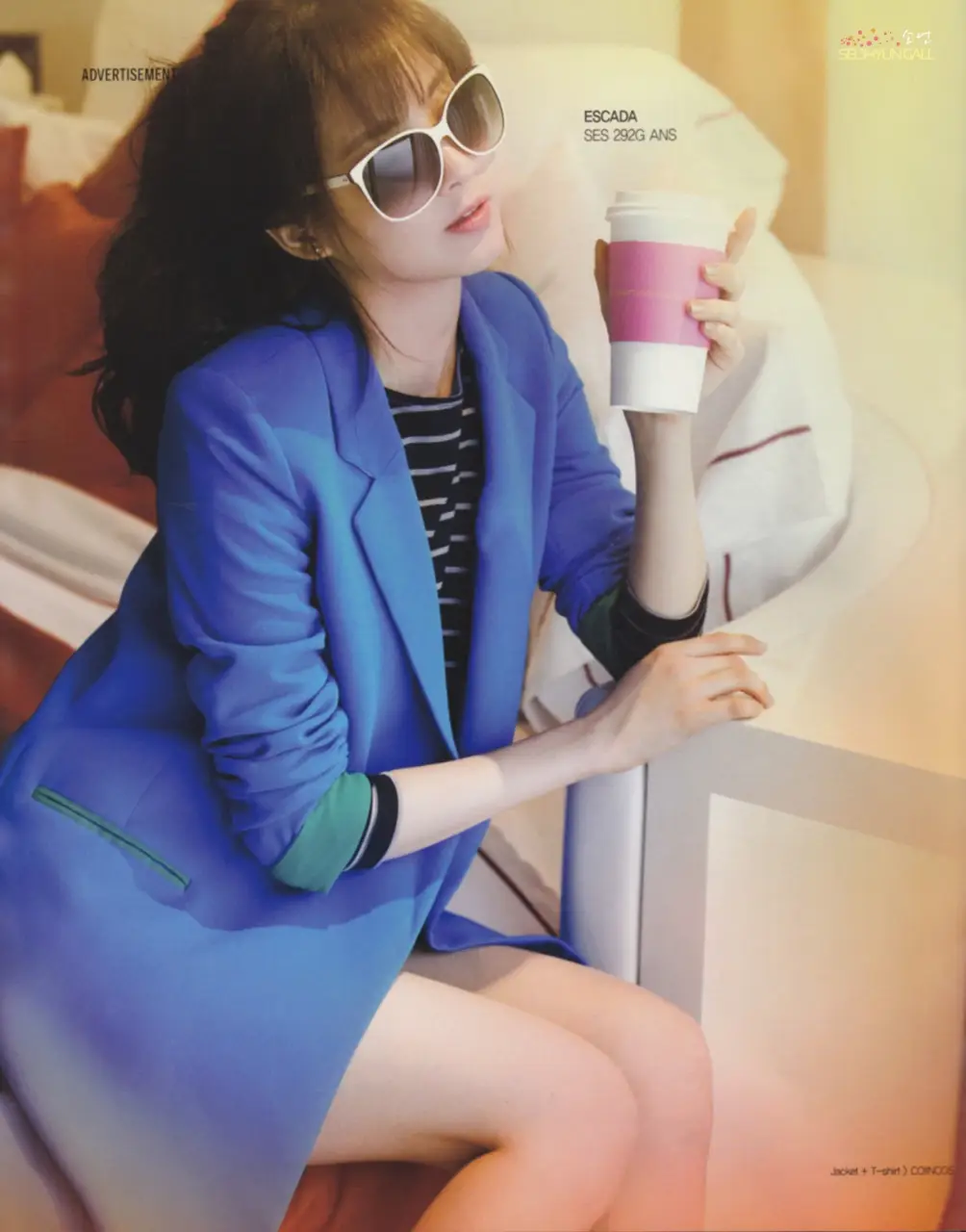 서현(SeoHyun.SNSD) InStyle 4월호 에스카다 8P + W 4월호 서현이 화보 2P
