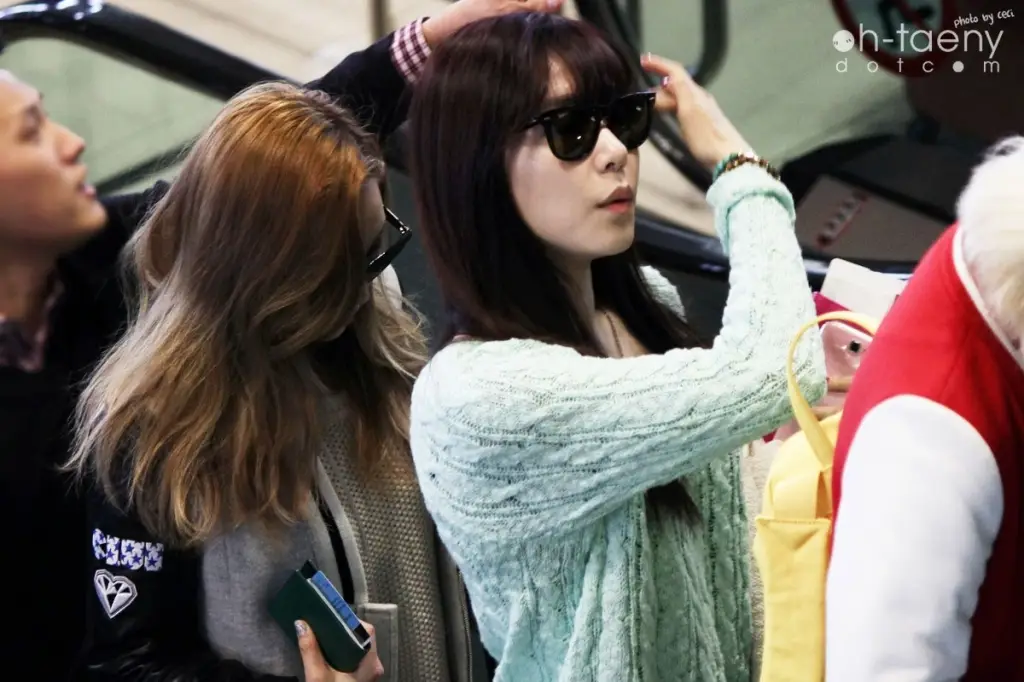 태연&티파니(SNSD) @ 130325 Gimpo Airport