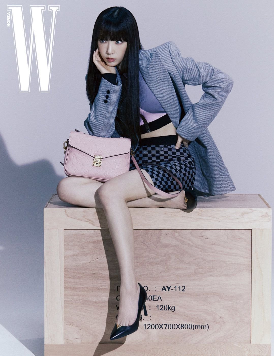 루이비통 X 태연 Wkorea 10월호