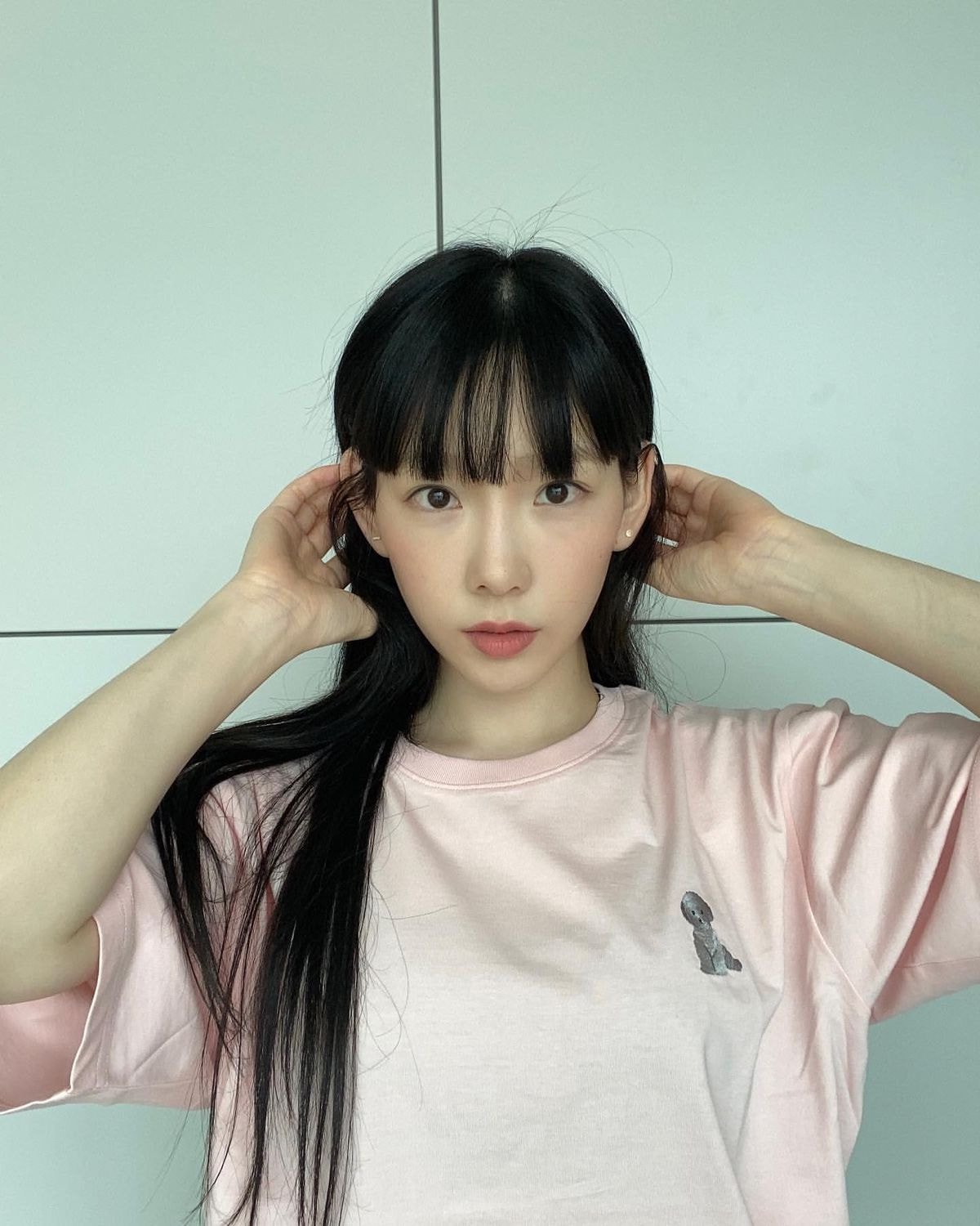 태연.insta (스파오 제로 콜라보 에디션 착샷)
