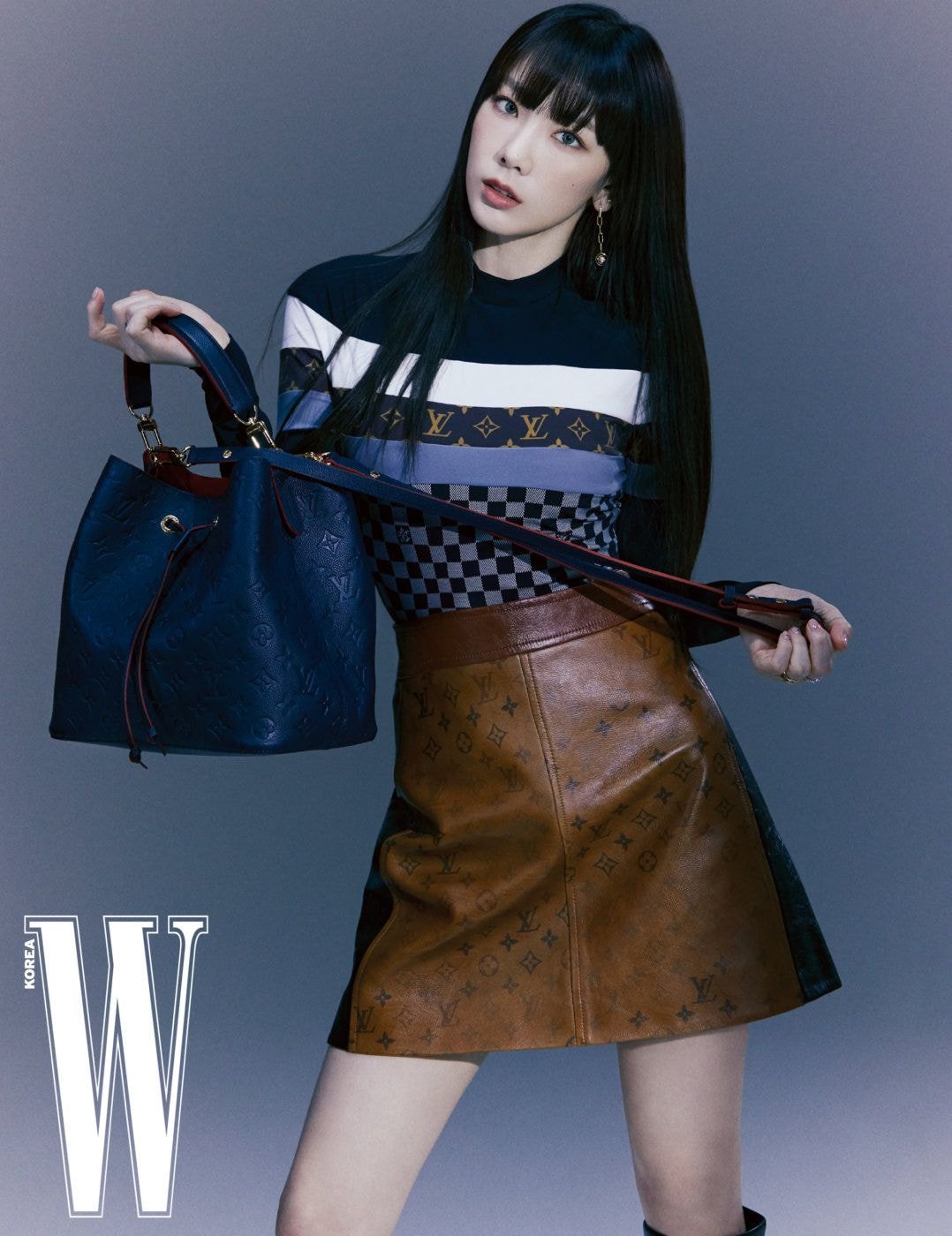 루이비통 X 태연 Wkorea 10월호