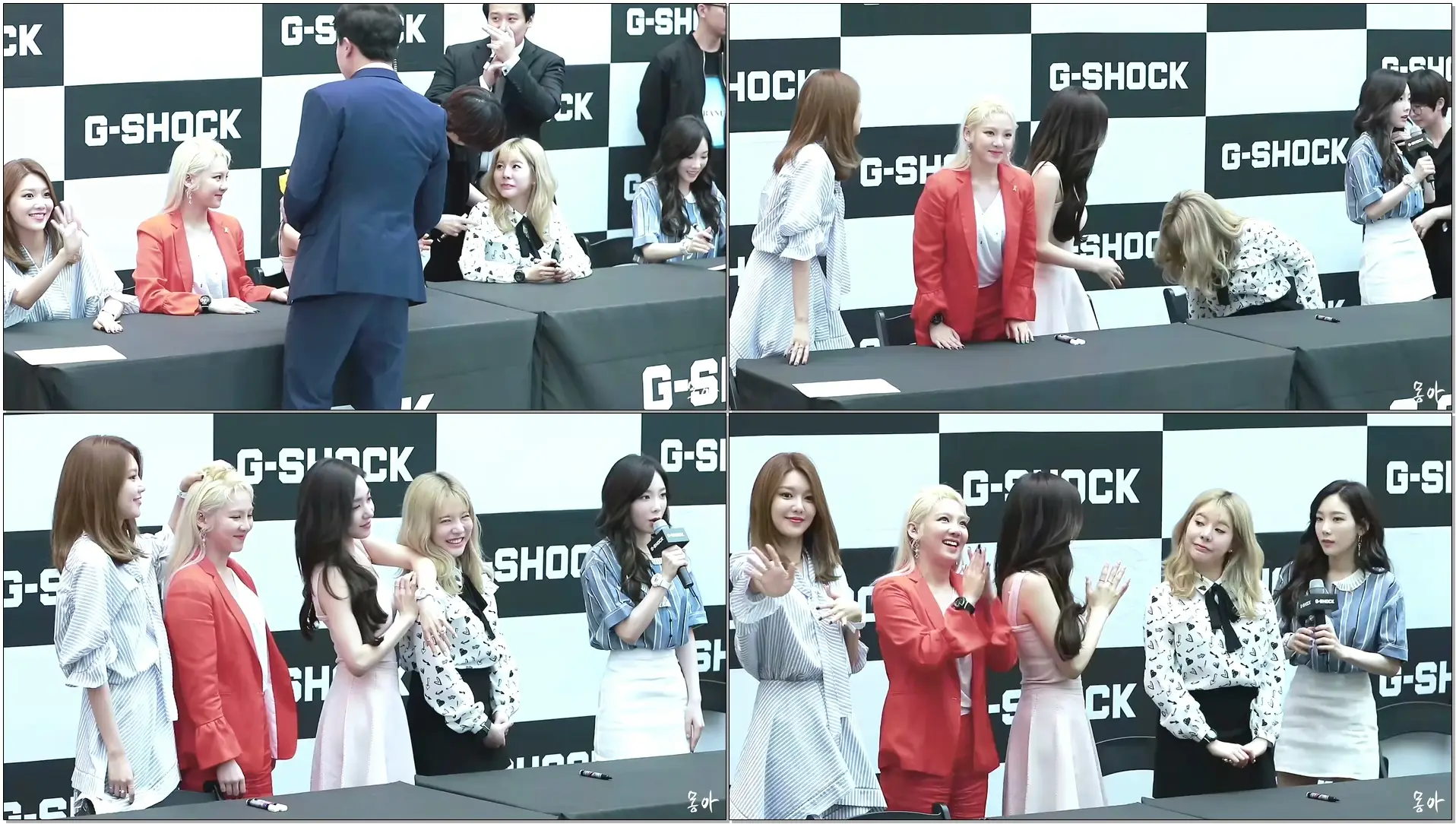 170416 소녀시대(SNSD) 엔딩 퇴장 Casio GSHOCK 팬사인회 직캠 fancam by 몽아 @하남 스타필드