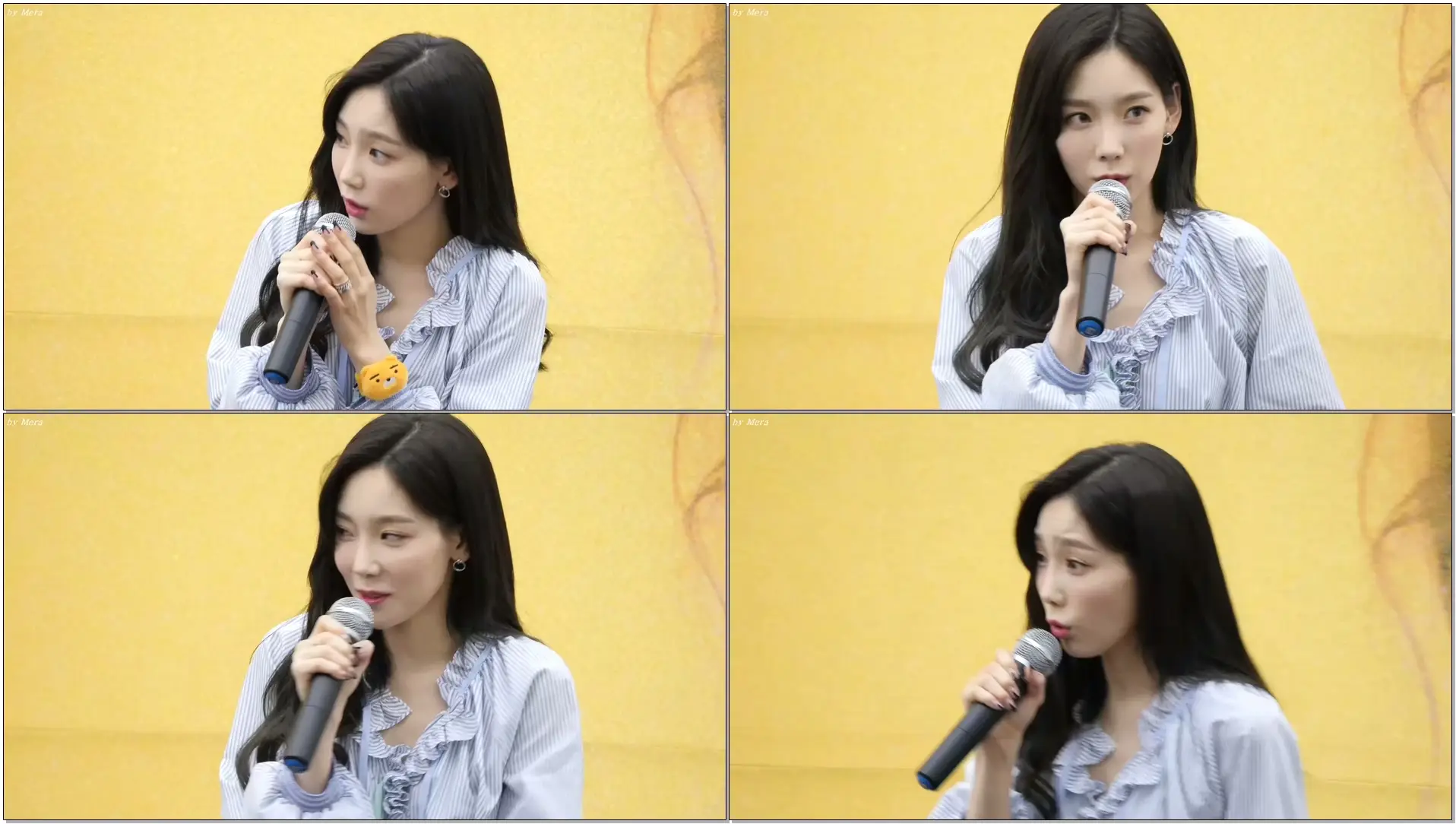 170317 태연 (TAEYEON) 팬사인회 끝인사 [태연] 직캠 Fancam (코엑스 라이브플라자) by Mera