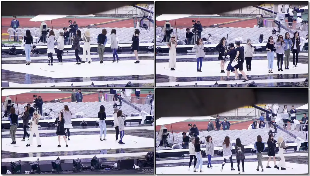 161001 SNSD gee Rehearsal fancam 소녀시대 Gee 리허설 직캠