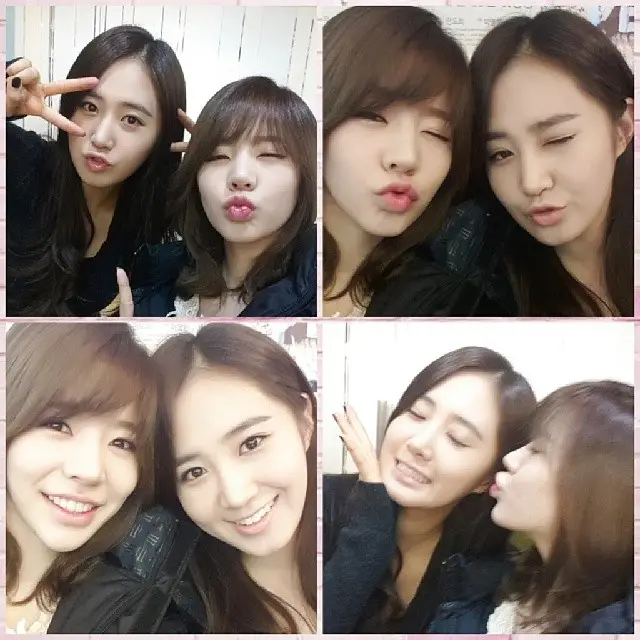 131205 써니 인스타그램 업뎃 - 오늘은너의날!!!!생일소녀유리랑!!