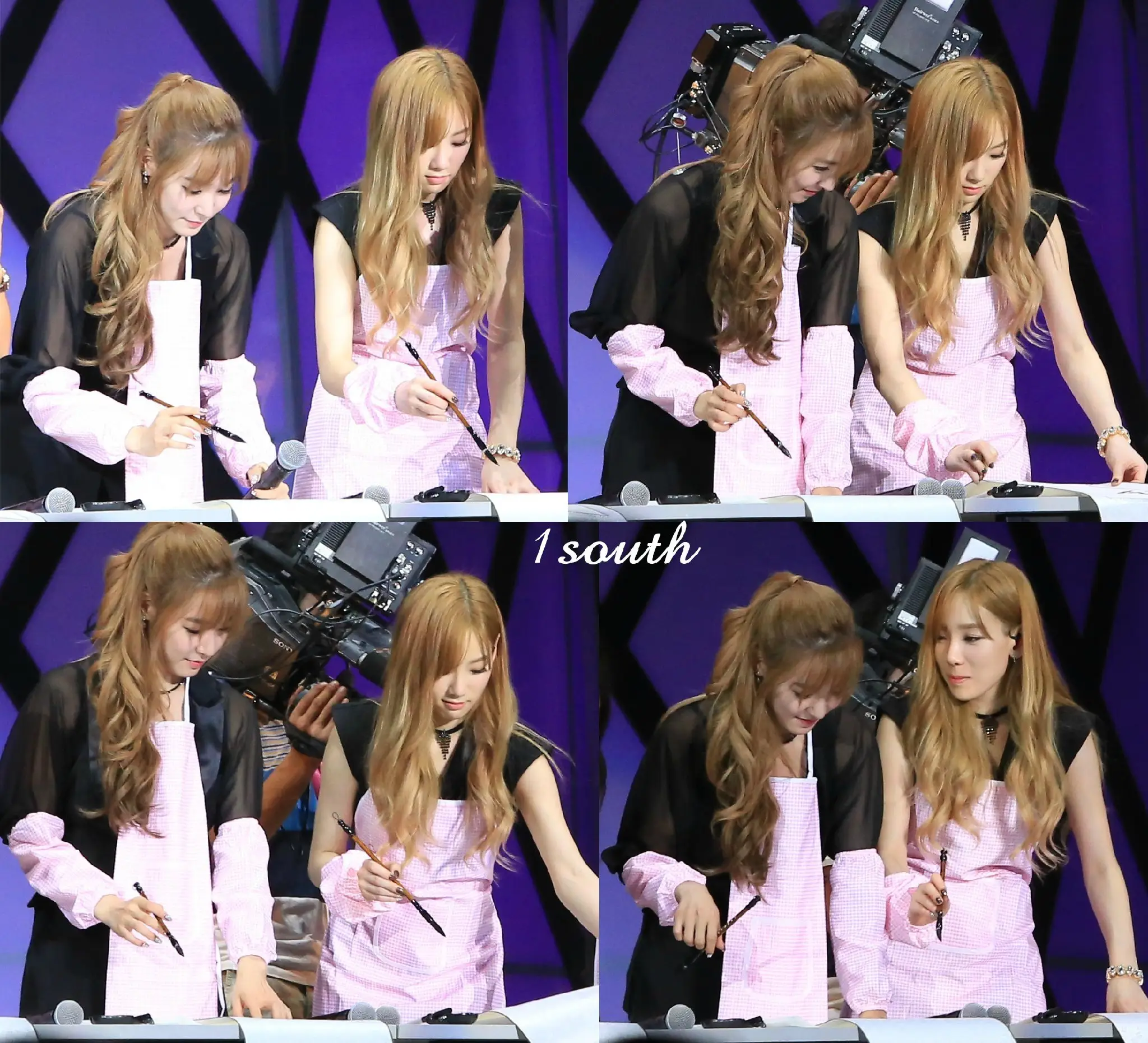 140930 중국 심천 소녀시대 팬미팅 태연&티파니 직찍