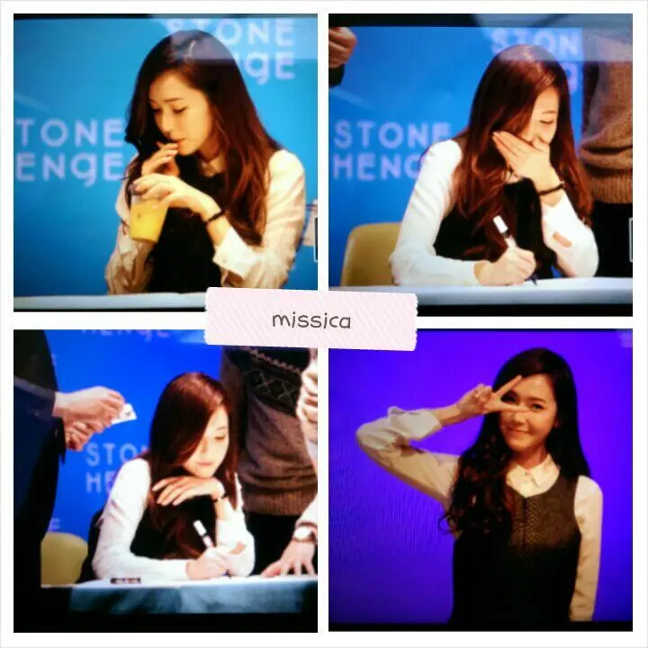 제시카 프리뷰 - 131201 스톤헨지(STONEHENgE) 팬싸인회