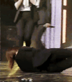 소녀시대 140313 엠카 1위 앵콜무대 각종 세레머니.gif