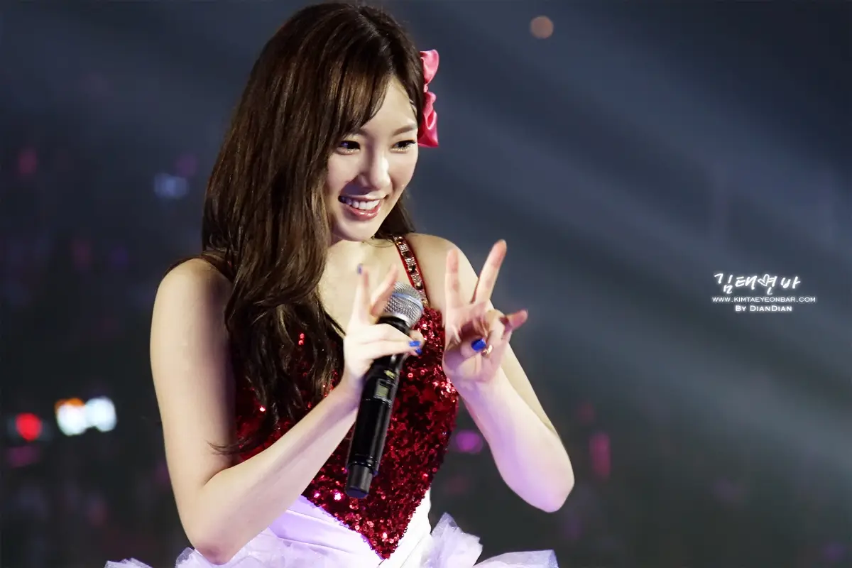 [직찍+직캠] 131109-10 소녀시대 홍콩콘서트 태연 by 김태연바 ,soulkajazz