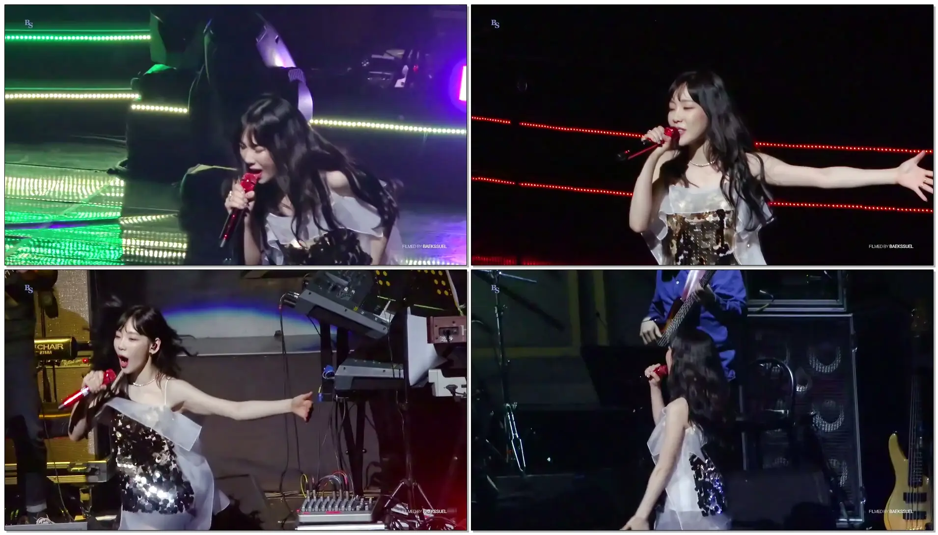 171224 태연 Cover Up (Band intro.) @ CHRISTMAS LIVE