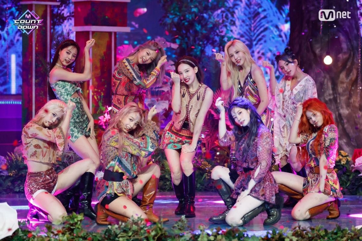 오늘자 트와이스 엠카
