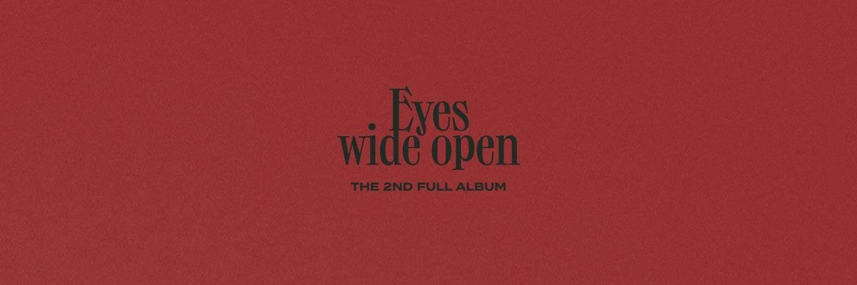 트와이스(TWICE) 정규 2집 Eyes wide open 로고&배너