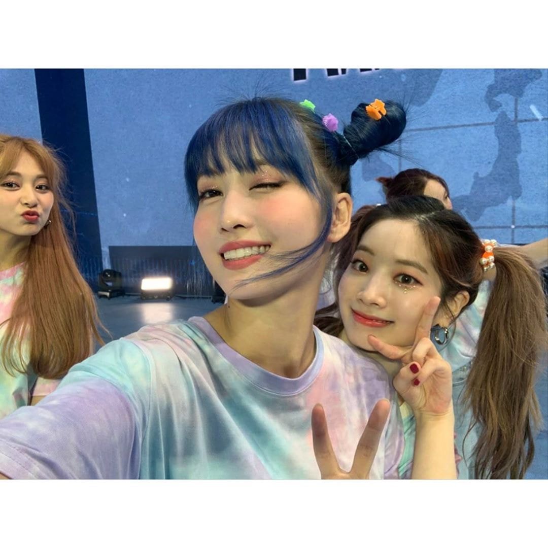 트와이스 사나 모모 쯔위 인스타