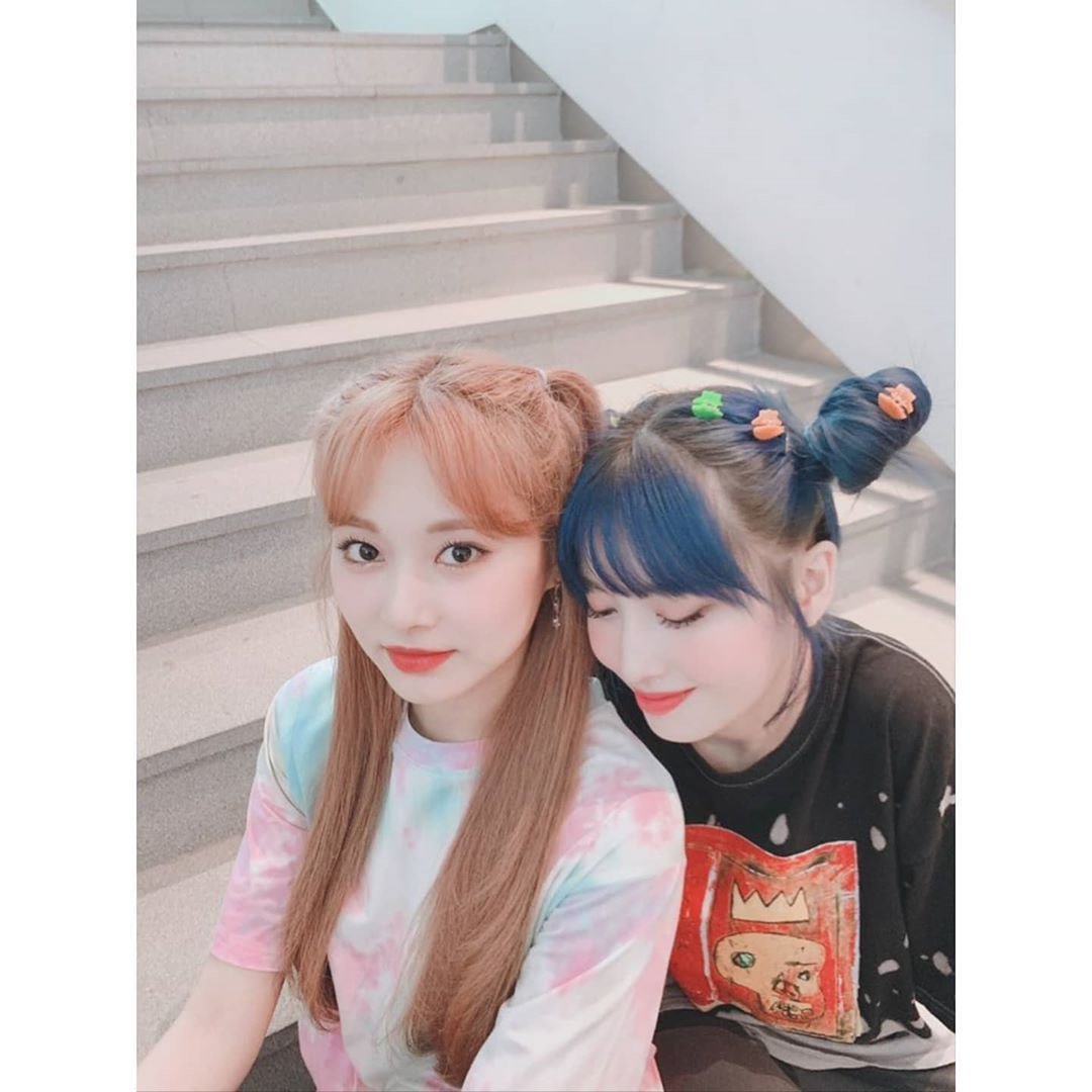 트와이스 사나 모모 쯔위 인스타