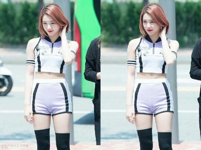 팔 길이가 사기급인 #트와이스 #채영.jpgif