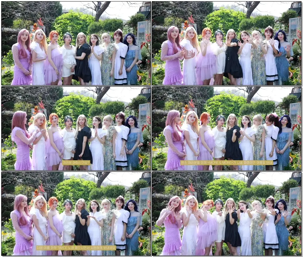 TWICE “MORE & MORE” D-DAY GREETINGS