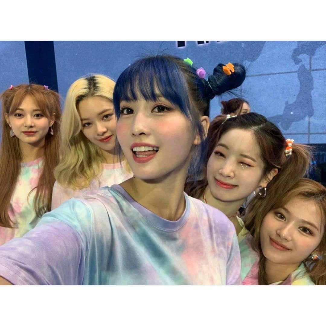 트와이스 사나 모모 쯔위 인스타