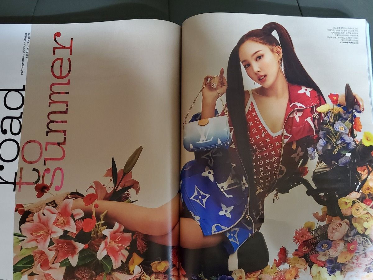 트와이스 나연 W KOREA 루이비통 화보