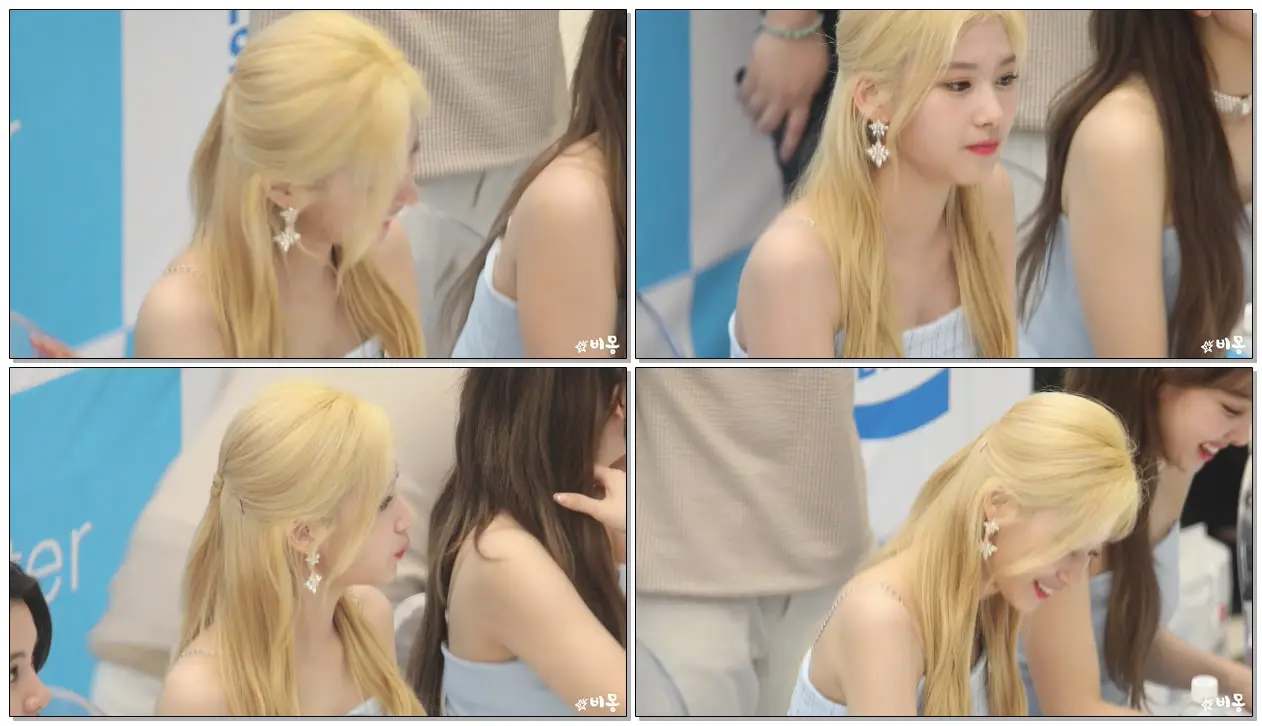190612 #트와이스(#TWICE) 사인중인 #사나 (Sana's Fansign) [포카리팬사인회] #직캠