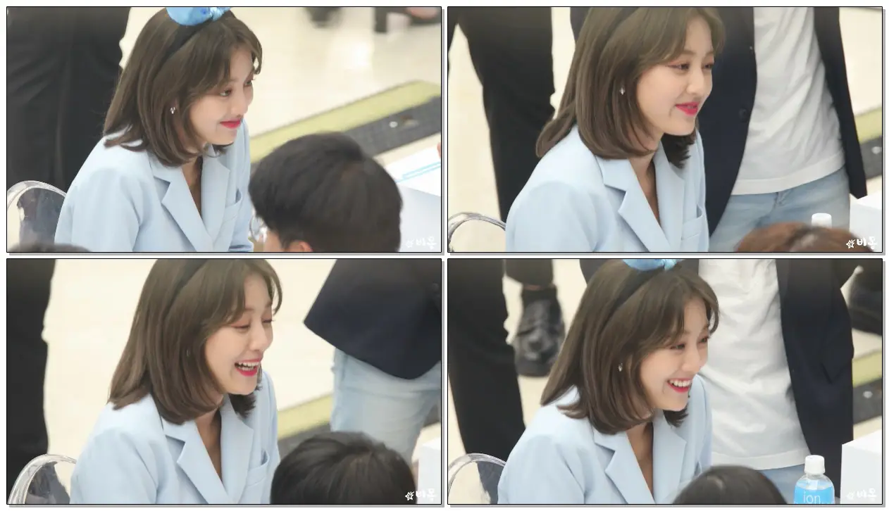 190612 #트와이스(#TWICE) 사인중인 #지효 (Jihyo's Fansign) [포카리팬사인회] #직캠