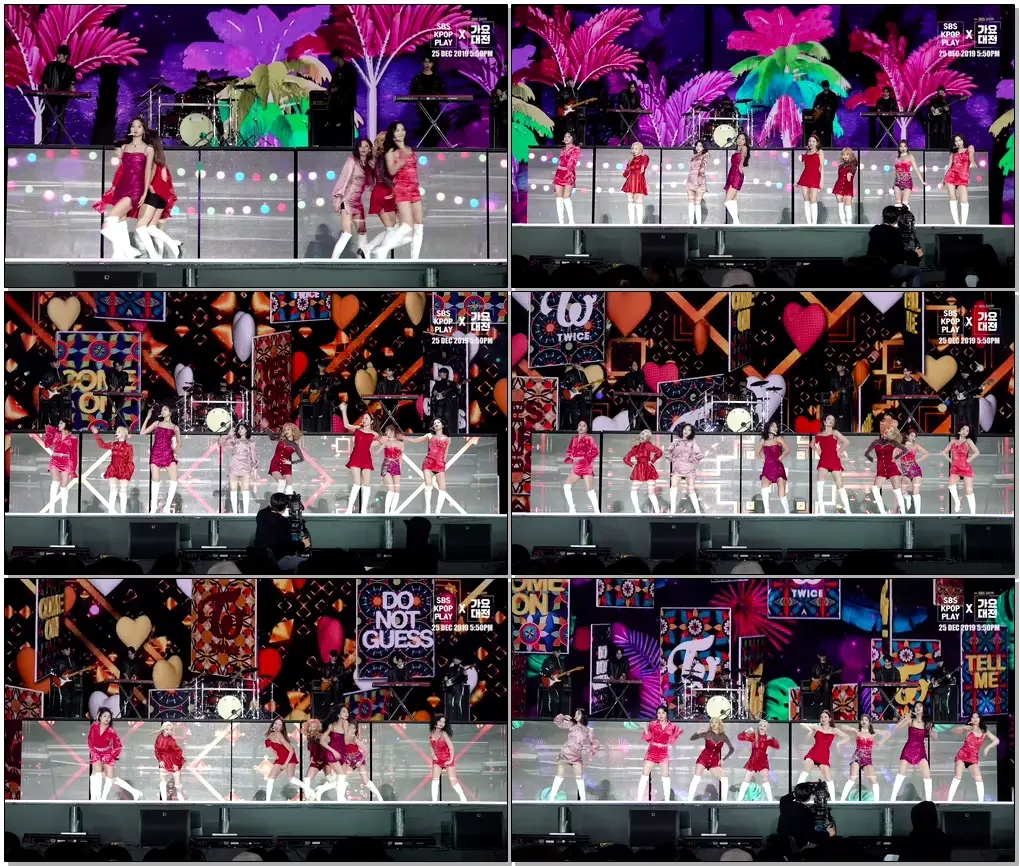 #가요대전 #트와이스 #TWICE [2019 가요대전] 트와이스 'YES or YES + Dance The Night Away' 풀캠 (TWICE FANCAM)