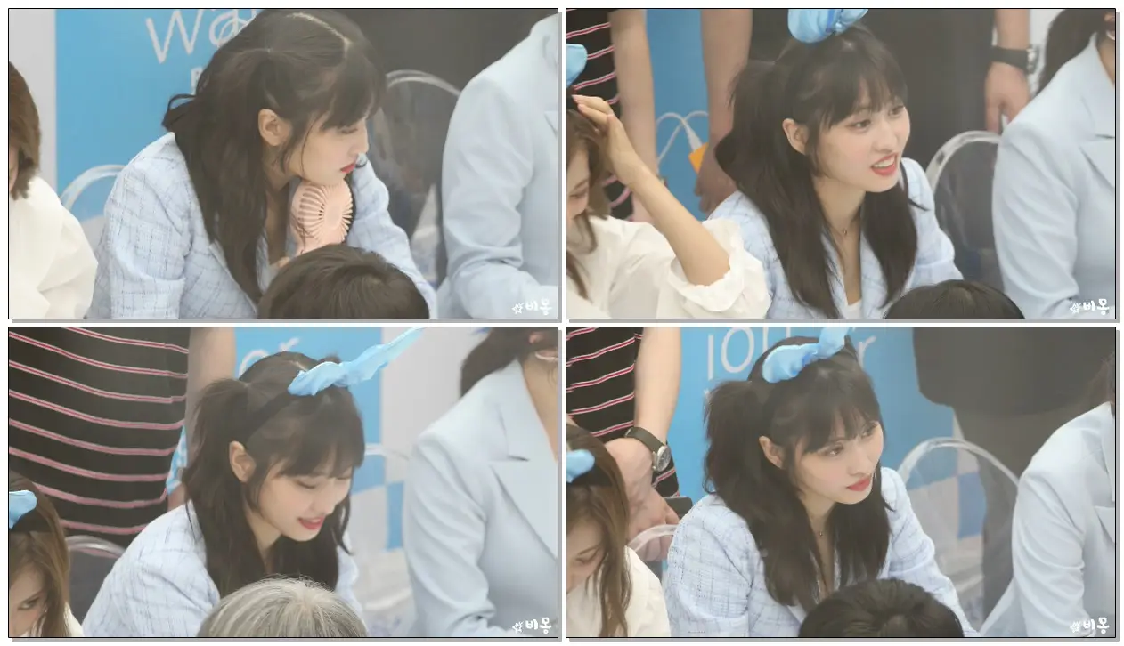 190612 #트와이스(#TWICE) 사인중인 #모모 (Momo's Fansign) [포카리팬사인회] #직캠