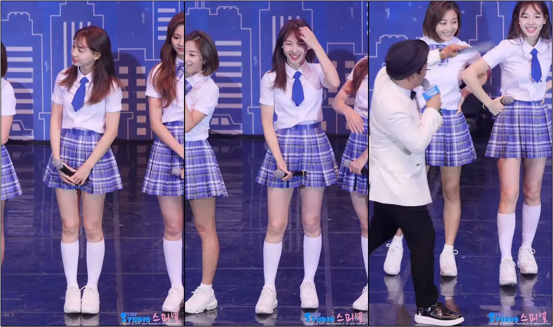 190707 #트와이스 #나연 인터뷰 #직캠 #TWICE #Nayeon #fancam @ 포카리챌린지 틴페스타