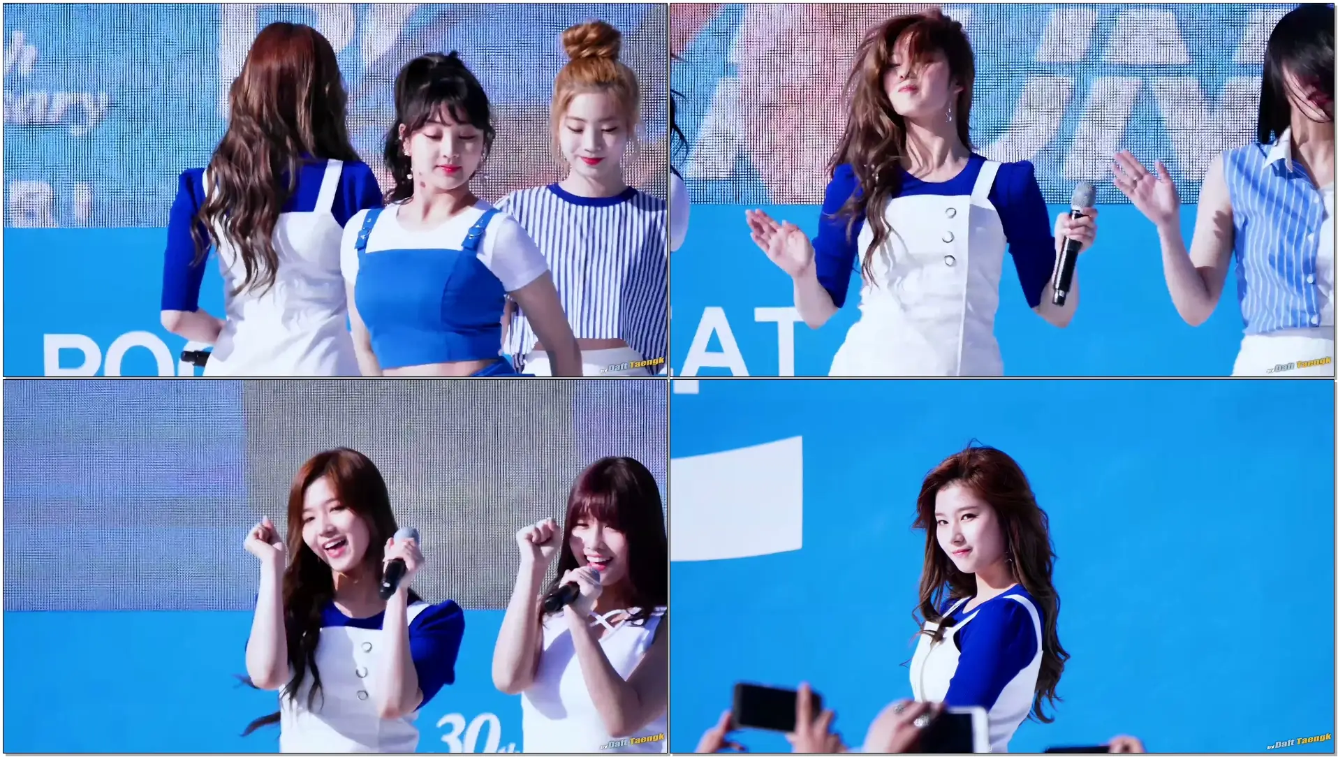 170514 포카리스웨트 블루런 - 사나(트와이스) 'TT' 직캠 by DaftTaengk
