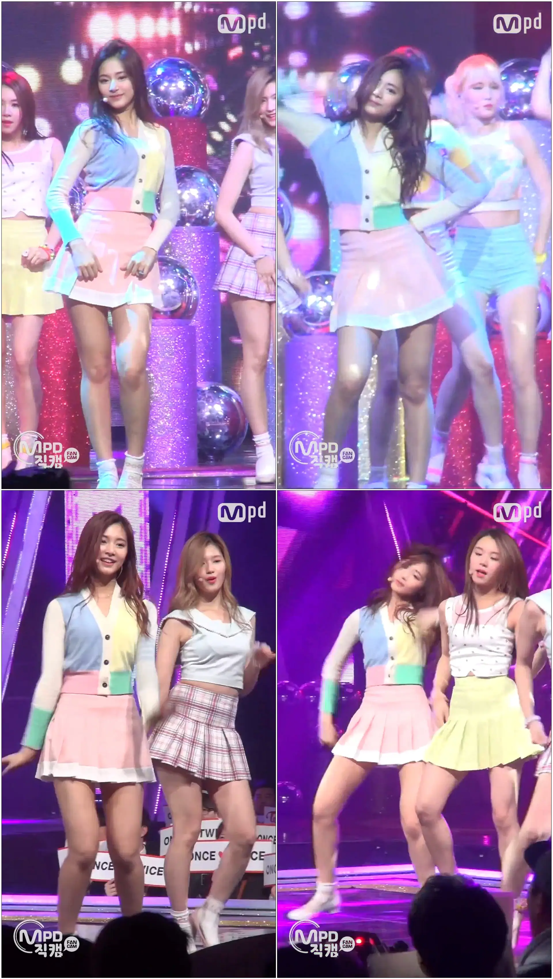 [MPD직캠] 트와이스 쯔위 직캠 토요일 밤에+유고걸 TWICE Fancam @엠카운트다운_160317