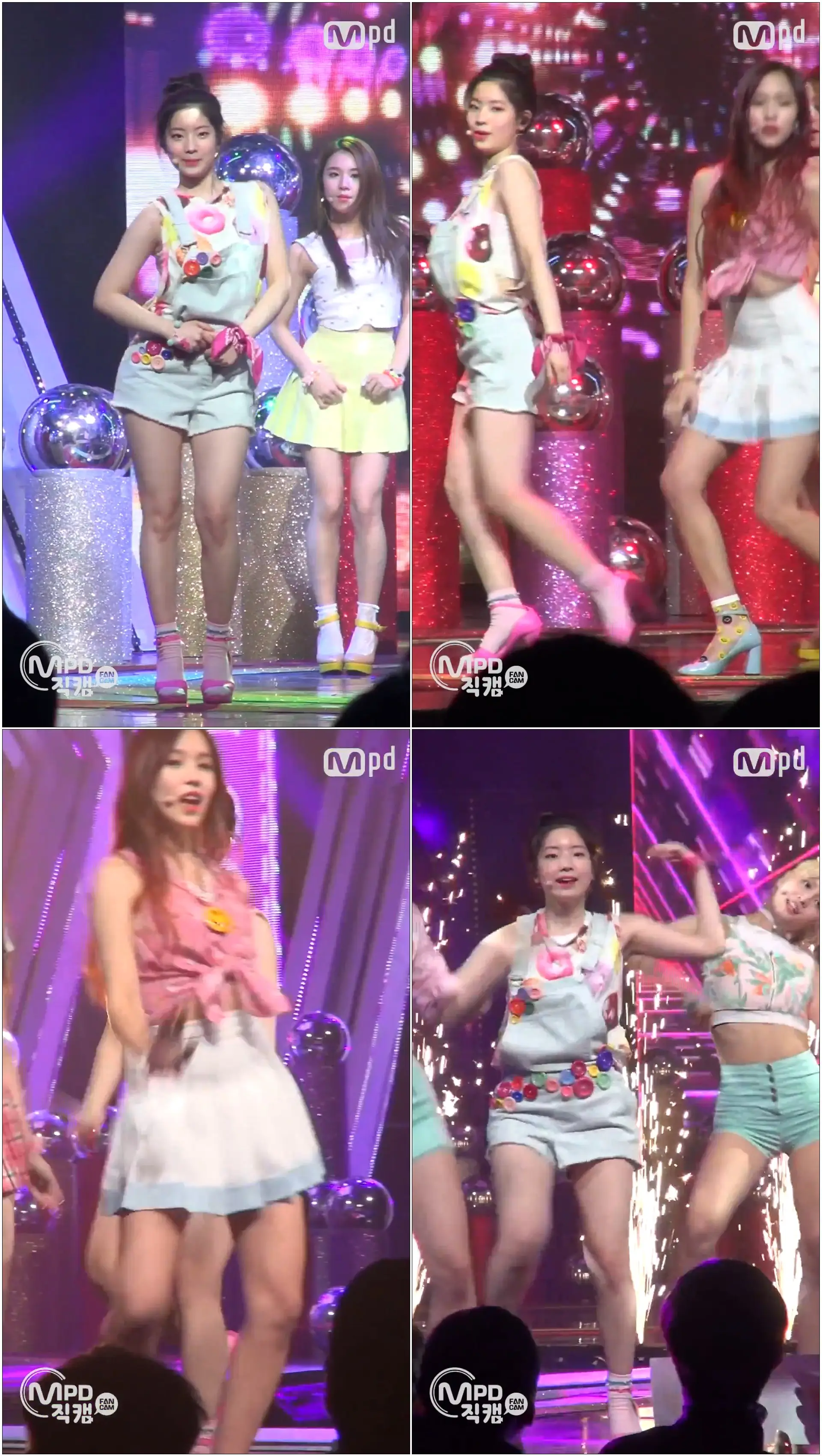 [MPD직캠] 트와이스 다현 직캠 토요일 밤에+유고걸 TWICE Fancam @엠카운트다운_160317