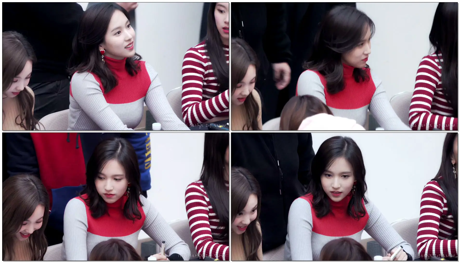 171126 트와이스 (TWICE), 미나 대기 직캠 by 도라삐 @ 스타필드 고양 팬사인회