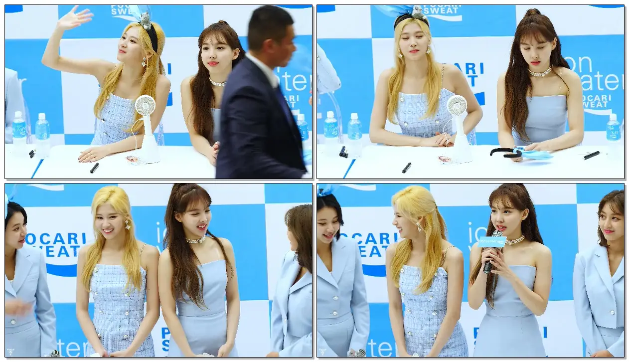190612 #트와이스 #사나/#나연 #직캠 (#TWICE) - 사인회 클로징 @포카리스웨트 팬사인회/#Fancam