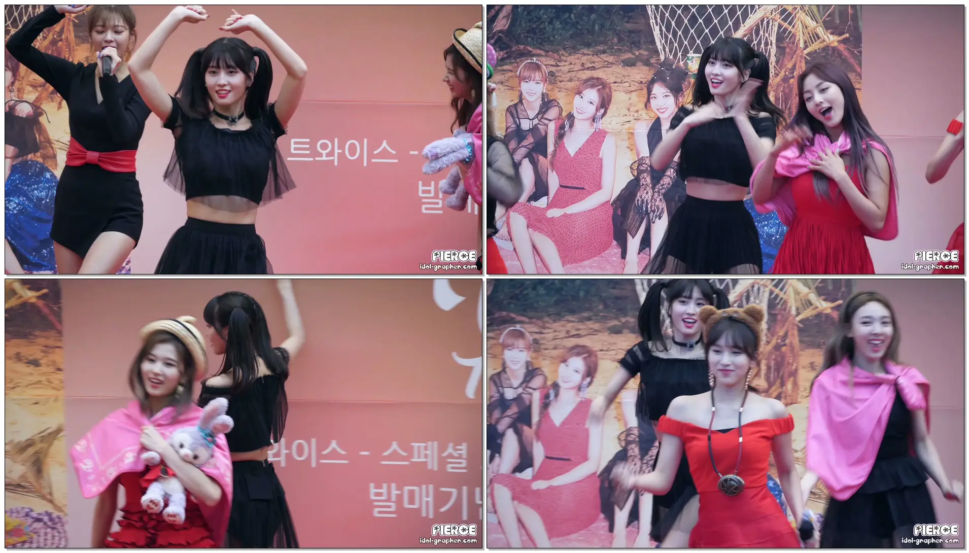 [4K] [180722] TWICE 트와이스 (MOMO 모모) - Dance The Night Away 댄스더나잇어웨이 (스타필드하남 팬사인회) 직캠/Fancam by PIERCE