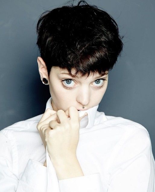 보이쉬한 헤어스타일