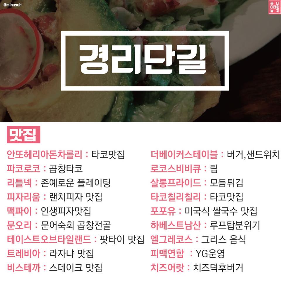 경리단길 맛집