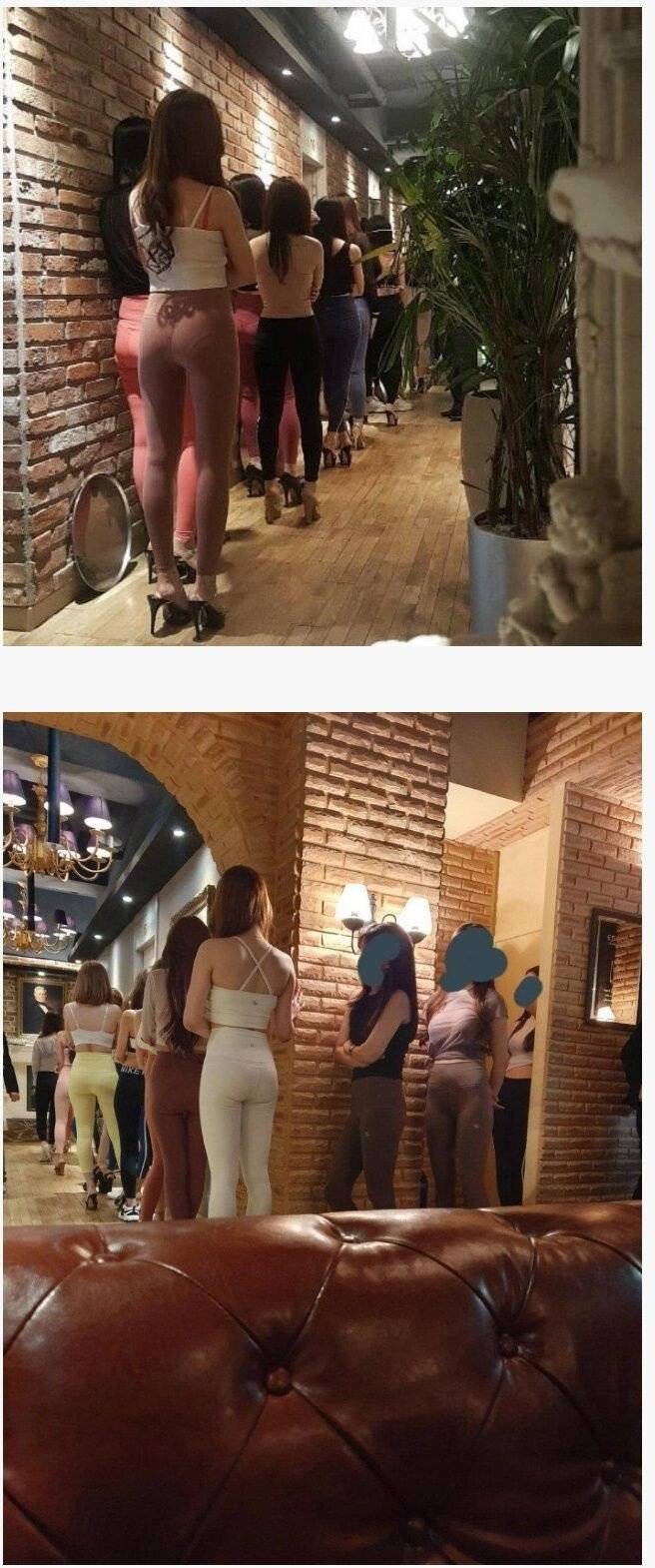 강남에 유행중인 레깅스룸