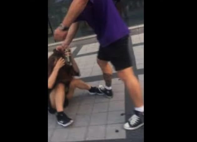경찰, 日여성 폭행 동영상속 한국 남성 “폭행·모욕죄’적용 검토