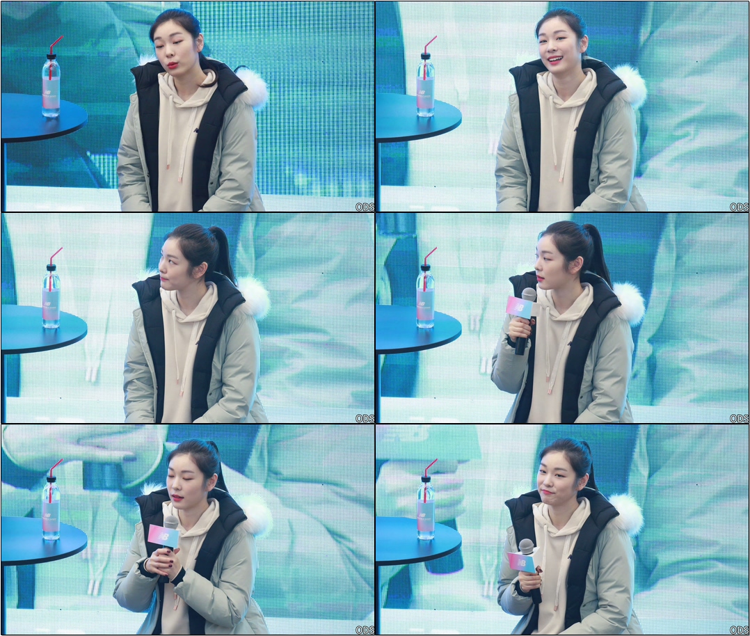 191020 #김연아 (#YunaKim) Q&A - 뉴발란스 피트니스& 토크 콘서트