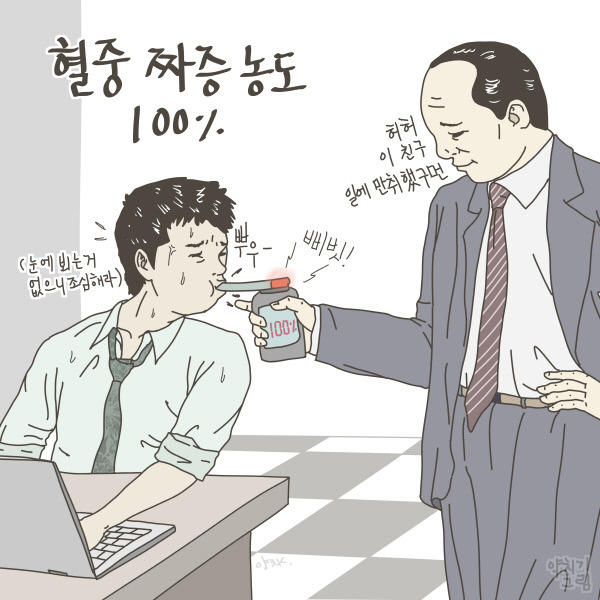회사원들의 현실 짤