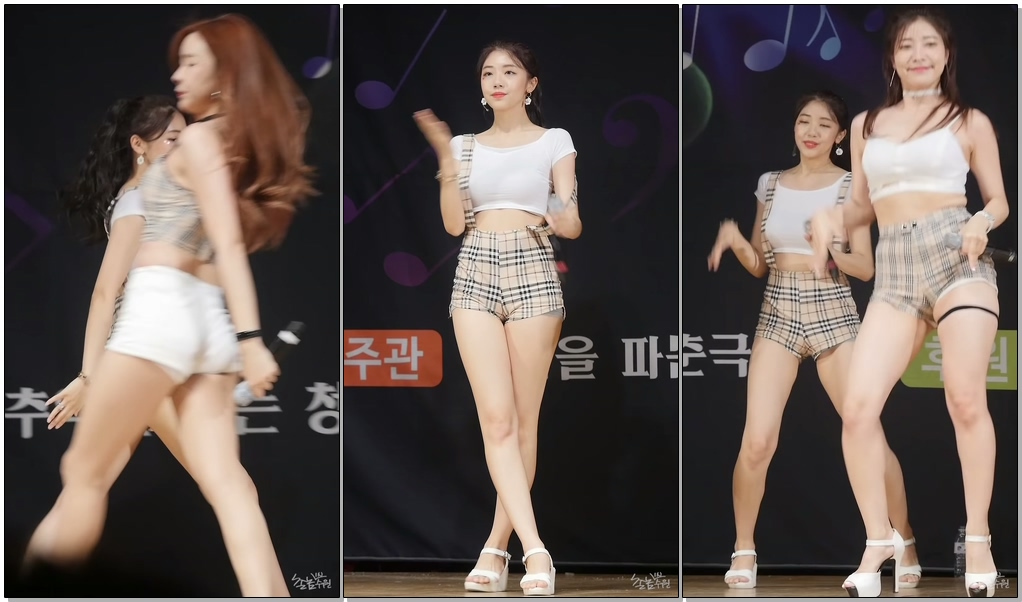 롱다리 그녀..190810 처음처럼 - 달라달라 & 뿜뿜 (유진) 직캠