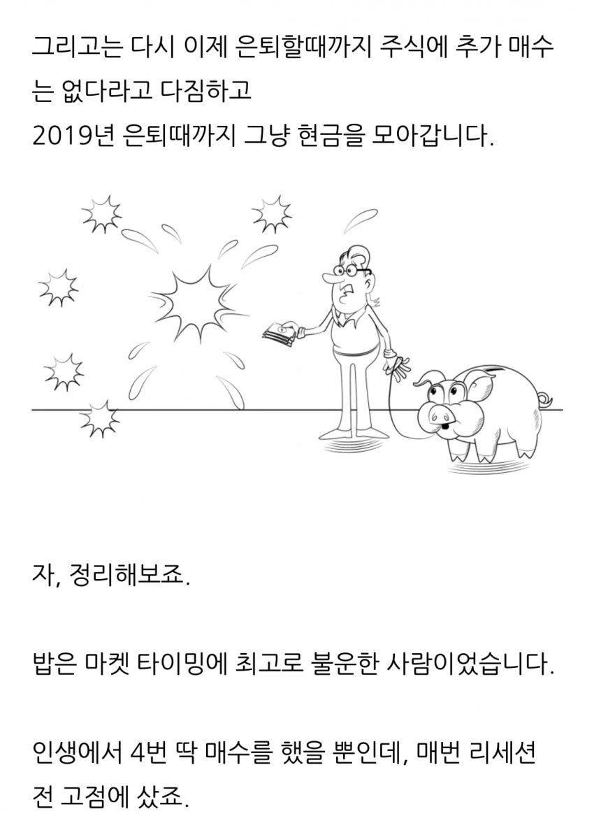 미국 주식 시장 폭락 직전에만 투자했다면 어떻게될까?