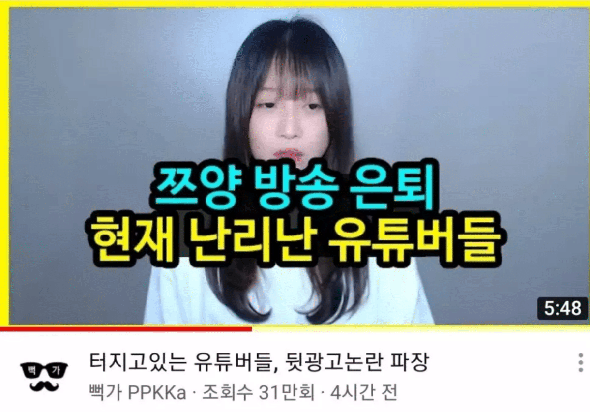 논란영상에 직접 해명댓글 달아준 쯔양