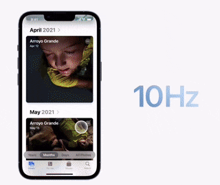 아이폰13프로, 120hz 주사율 적용하고도 배터리가 더 오래가는 비결