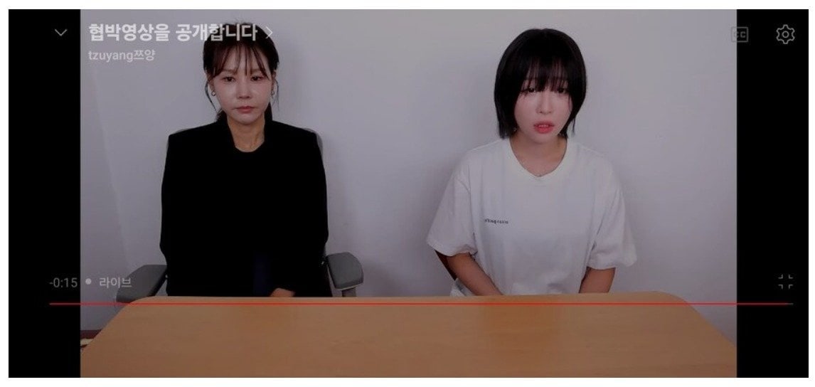쯔양 라이브 10줄 정리