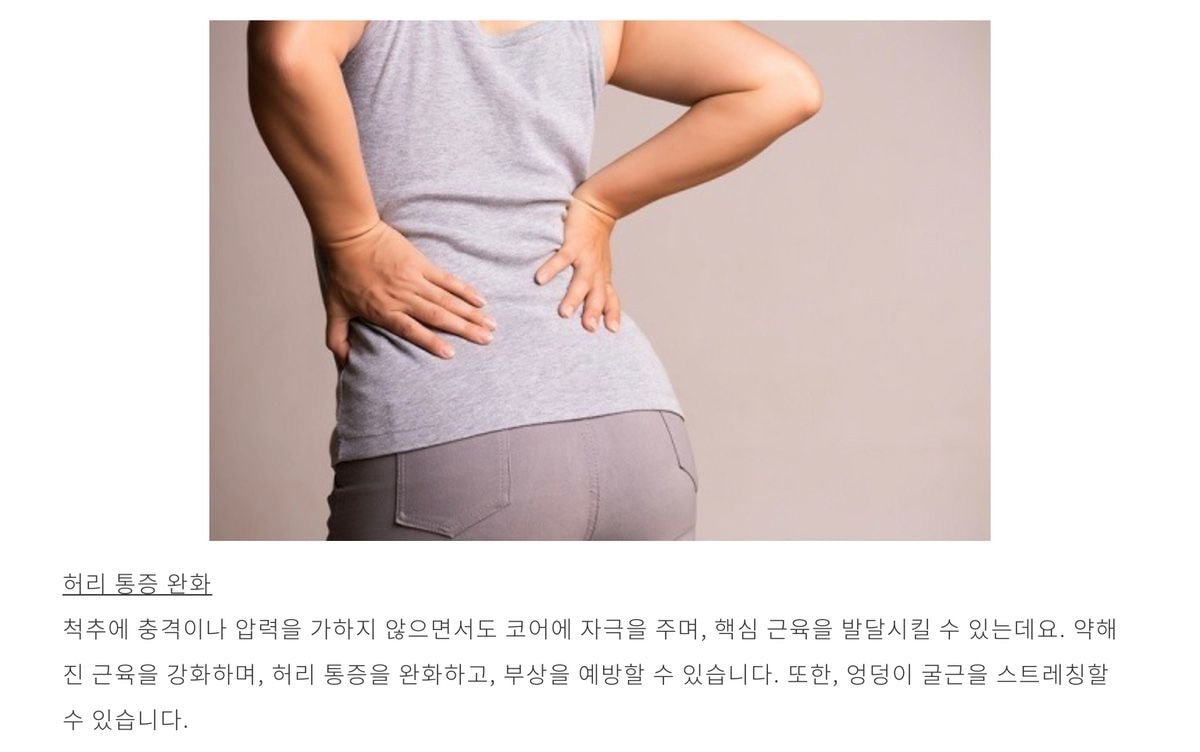매일 1분 이 자세로 한 달 동안 버티면 생기는 효과 (리버스 플랭크)